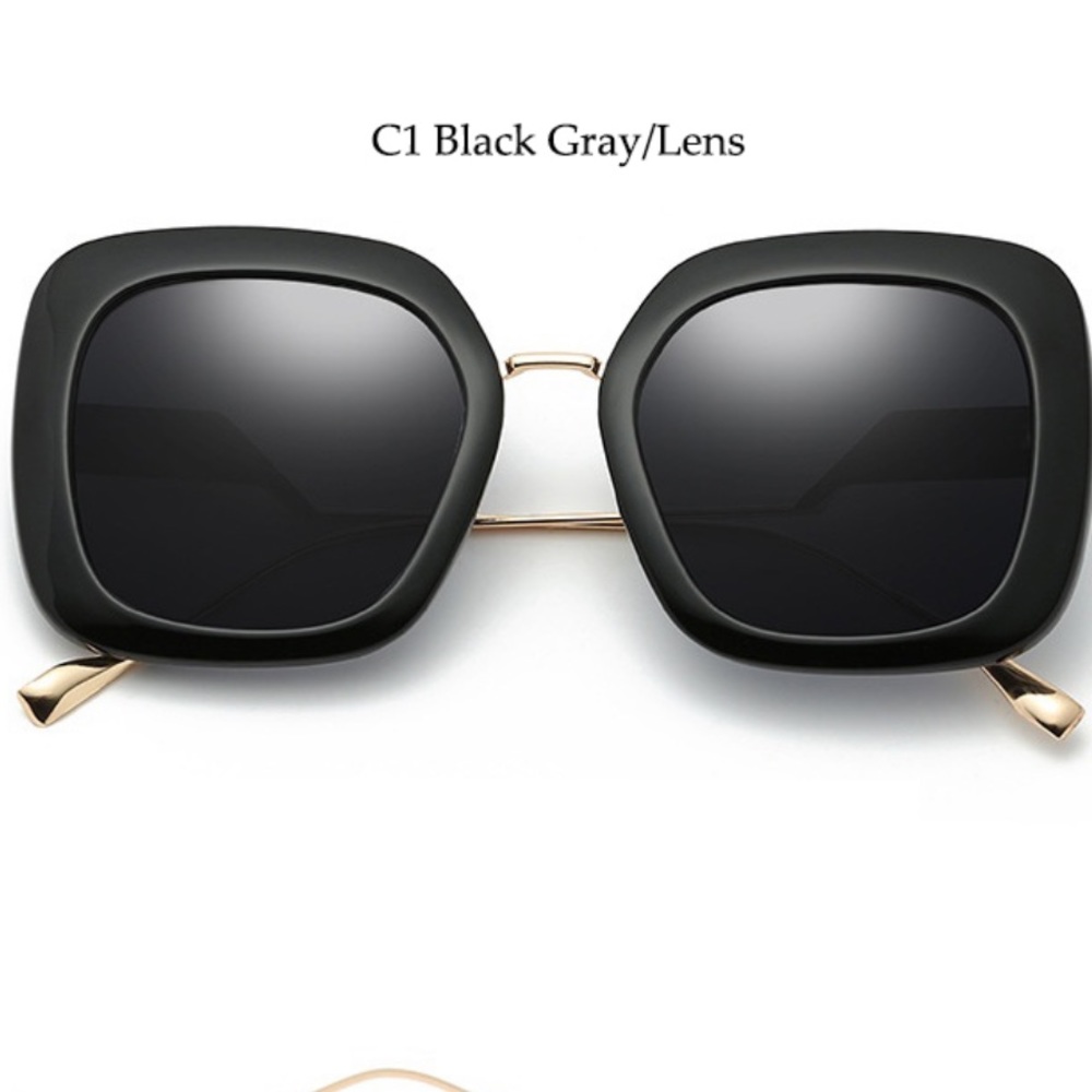 New Square Frame Sunglasses - image 3